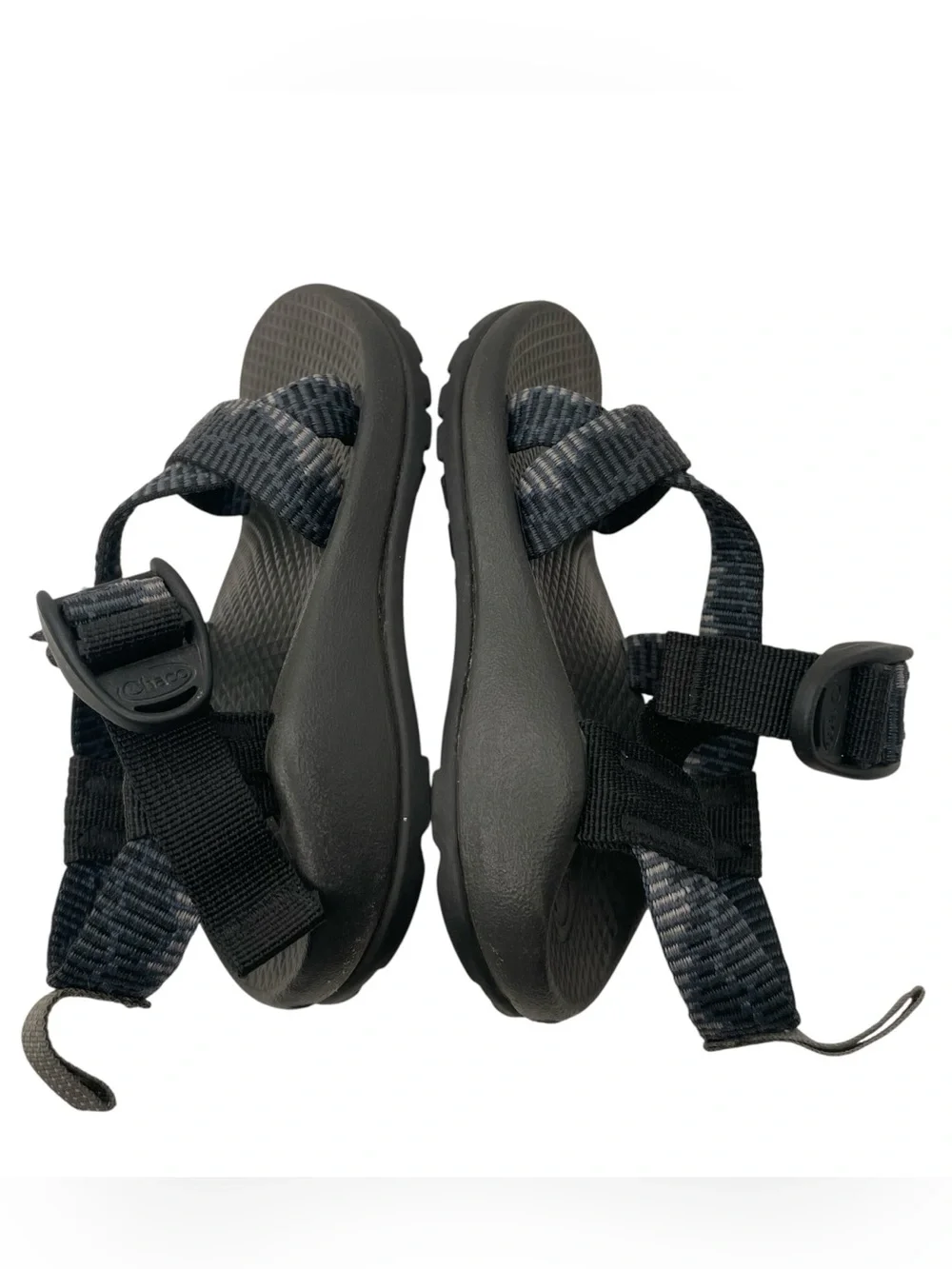 Chaco Kid’s Z/1 Ecotread Blue Black Gray Youth Size 11 J180271 Sandals